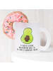 Mr. & Mrs. Panda Teetasse Avocado Kern mit Spruch in Transparent