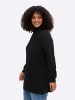 sheego by Joe Browns Stehkragenpullover in schwarz