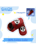 Yihakids Baby Krabbelschuhe in Panda Rot