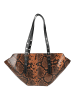 Núnoo Taschen SMALL NORA JUNGLE Schwarz/Braun