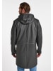 ICEBOUND Herren Regenmantel in Schwarz