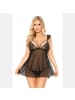 Softline Babydoll in schwarz