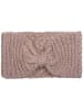 styleBREAKER Strick Stirnband in Altrose