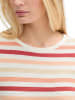 Tom Tailor Pullover in peachy knit stripe design