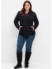 sheego Kurzjacke in tiefblau
