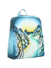 Greenland Nature Art+Craft City Rucksack Leder 37 cm in handbemalt