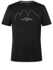 super.natural Merino T-Shirt in schwarz