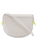 DuDu Skye Umhängetasche Leder 21 cm in pearl grey