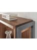Furn.Design Kommode Eiche Stirling, Matera grau, Sideboard 75 x 100 cm