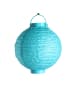 MARELIDA LED Lampion Batteriebetrieb D: 30cm in türkis