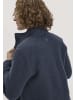 Hessnatur Wollfleece Mantel in graphitblau