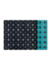 Teppich Boss Kurzflor Teppich Lara Mat 50 in Anthrazit Blau