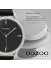 Oozoo Analog-Armbanduhr Oozoo Timepieces schwarz groß (ca. 40mm)