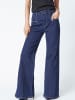 Co'couture Wide Jeans TheoCC in Dark Denim