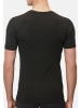 Marc O´Polo Bodywear Unterhemd / Shirt Langarm Essentials Cotton in Schwarz