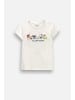 Coccodrillo T-Shirt mit kurzen Ärmeln in ecru