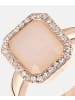 Diamant L'éternel Ring aus 375 Roségold mit Diamant mit Opal
