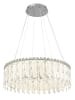 Globo lighting Hängeleuchte "KLUNKA" in silver
