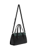 faina Women Handbag in Black Green