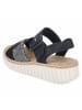 rieker Sandalette in black