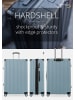 Hauptstadtkoffer Q-Damm - Großer Koffer Hartschale XL Trolley, TSA, 68cm, 4 Rollen, 133 L in Pool blau