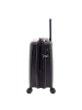 Gladiator 5000 4 Rollen Kabinentrolley 55 cm mit Dehnfalte in black