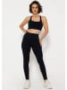 SASSYCLASSY High Waist Sportleggings in Schwarz