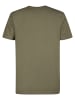Petrol Industries T-Shirt mit Logo Windward in Grün