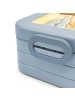 Mr. & Mrs. Panda Snackbox Otter Pommes Design ohne Spruch in Blau Pastell