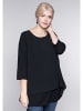 sheego Blusenshirt in schwarz