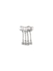 myMo at night Women Pair Of Earrings in Silver White