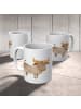 Mr. & Mrs. Panda Tasse Sternzeichen Stier ohne Spruch in Weiß