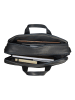 Leonhard Heyden Hamburg Aktentasche Leder 40 cm Laptopfach schwarz