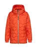 Camel Active Wasserabweisende Oversized-Jacke mit 2-Wege Reißverschluss in Orange