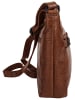 SPIKES & SPARROW Umhängetasche echt Leder in cognac
