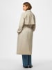 Pieces Trenchcoat in Silver Gray