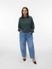 Vero Moda Strickpullover in Balsam Green