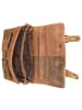 Greenburry Vintage Aktentasche Leder 40 cm Laptopfach braun