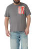 S. Oliver Rundhals T-Shirt für Herren in grau