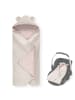 Hauck Einschlagdecke / Kuscheldecke Snuggle N in rosa