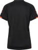 Hummel Hummel T-Shirt Hmlgg12 Multisport Damen Schnelltrocknend in BLACK/CHERRY TOMATO
