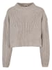 Urban Classics Crew Neck Jumper in warmgrey