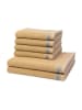 Ross 4 X Handtuch 2 X Duschtuch im Set Smart in Nougat