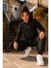Reichstadt Damen Relaxed Fit Hoodie Marken-Stick in Black
