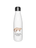 Mr. & Mrs. Panda Thermosflasche Nasenbär mit Spruch in Weiß