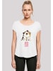 F4NT4STIC Long Cut T-Shirt Long Cut T-Shirt Disney Big Hero 6 Baymax Hug in weiß
