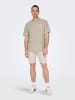 ONLY & SONS Jeans-Shorts in Ecru