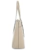 Cluty Handtasche echt Leder in beige