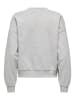 ONLY Sweatshirt in Light Grey Melange