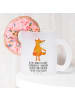 Mr. & Mrs. Panda Teetasse Glas Fuchs Laterne mit Spruch in Transparent